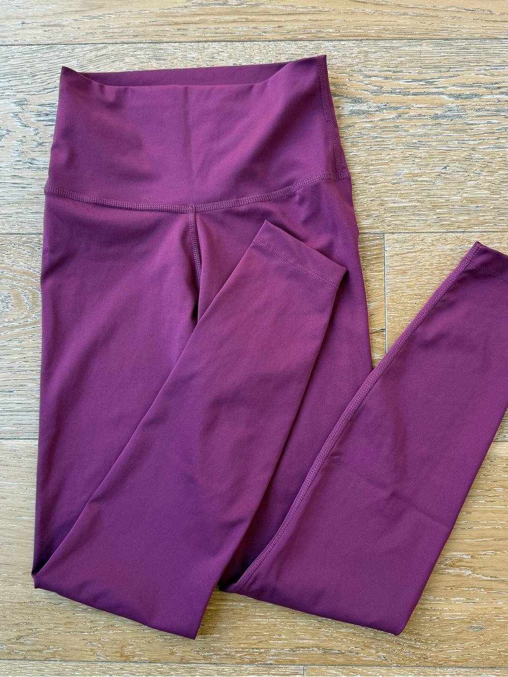 Nike Plum Dri-Fit Yoga Leggings